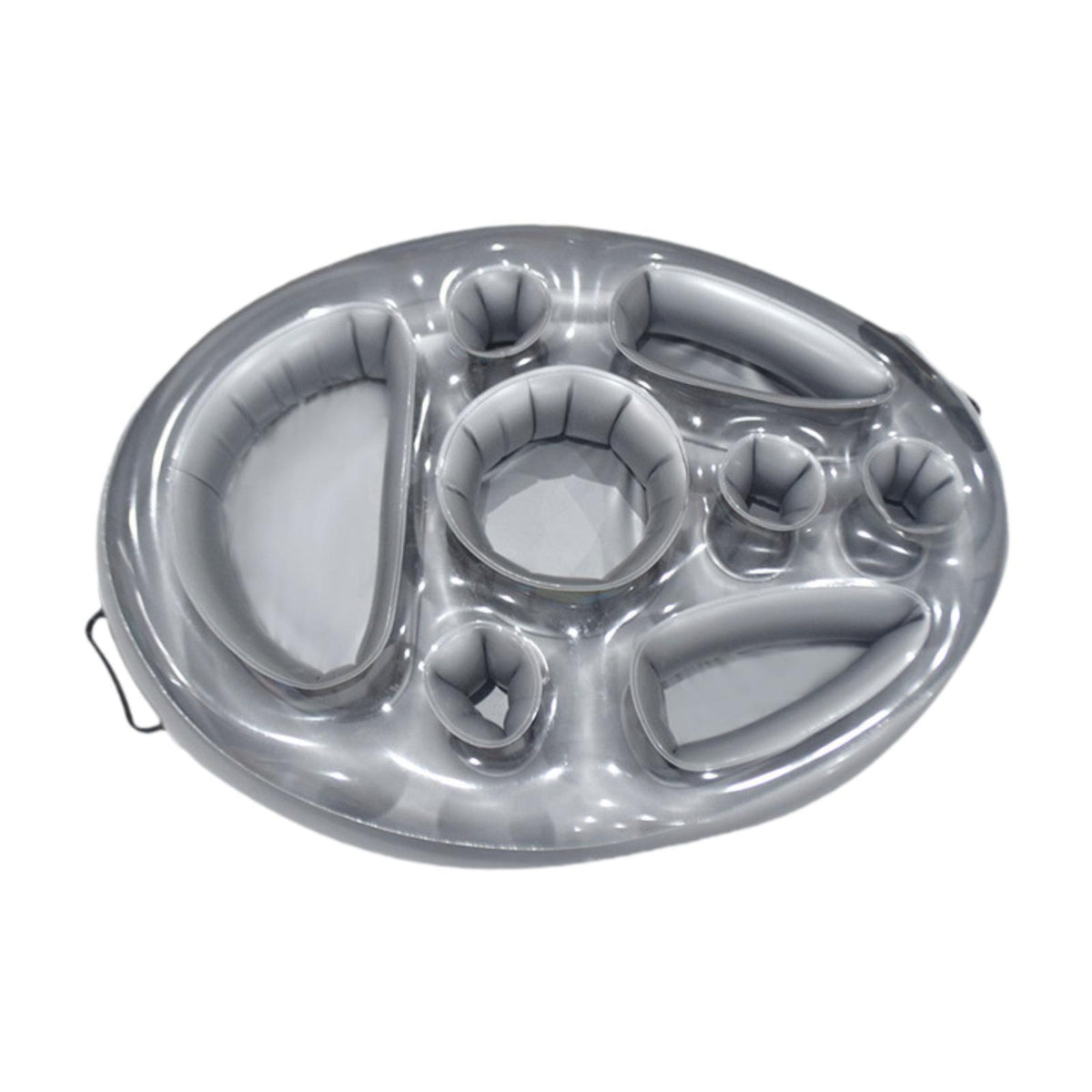 Maxbell Floating Drink Holder for Pools Portable Fruit Snack Tray for Party Summer