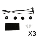 Maxbell 3xAuto Accessory Single Electric Radiator Fan Mounting Kit Tie Strap Pads