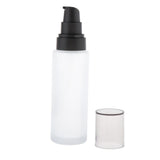 Maxbell Maxbell Empty Glass Lotion Cream Pump Bottle Travel Refillable Serum Container 100ml
