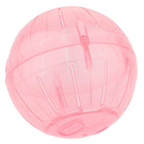 Maxbell Maxbell Hamster Crystal Running Ball Gerbil Rat Clear Plastic Exercise Ball pink