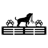 Maxbell Sports Medal Hanger Race Medal Holder for Study Room Living Room Gym 30cmx14.51cm