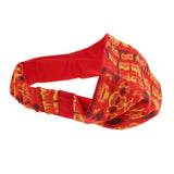 Maxbell Fashion Men Women Sports Gym Yoga Headband Sweatband Hairband Yellow Red - Aladdin Shoppers