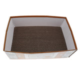 Maxbell Maxbell Pet Cat Scratcher Corrugated Paper Box Scratching Pads for Resting Brown