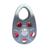 Maxbell 22kN Side Plate Single Fixed Pulley for Engineering Simple Assembly Portable Grey