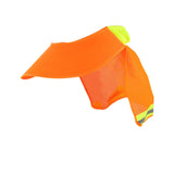 Maxbell Hard Hat Sun Shade Wide Brim Breathable Outdoor Activities Neck Shield Cover Orange