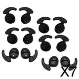 Maxbell 7xSilicone Gel Earbuds Eartips Caps for Samsung Galaxy S6 S7 Black