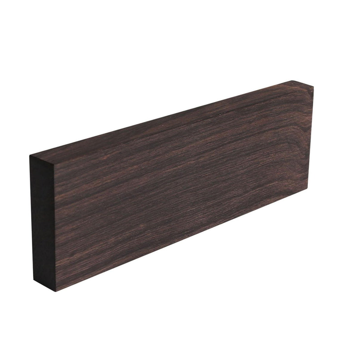 Maxbell Black Ebony Wood Lumber Smooth Surface Knobs Musical Nut Saddles Ebony Blank