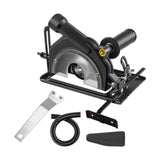 Maxbell Cutting Grooving Bracket Holder Fit 100-125mm Angle Grinder with Guide Ruler
