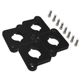 Maxbell Coilpack Adapter Plates Ignition Coil Adapter Billet 1.8T to 2.0tfsi black