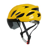 Maxbell Bike Helmet for Adults for Men Women Portable Fit Head Circumference 54-62cm Yellow