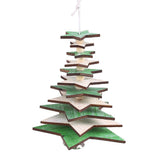 Maxbell Christmas Tree Hanging Ornament Holiday Tree DIY Crafts Star_Green