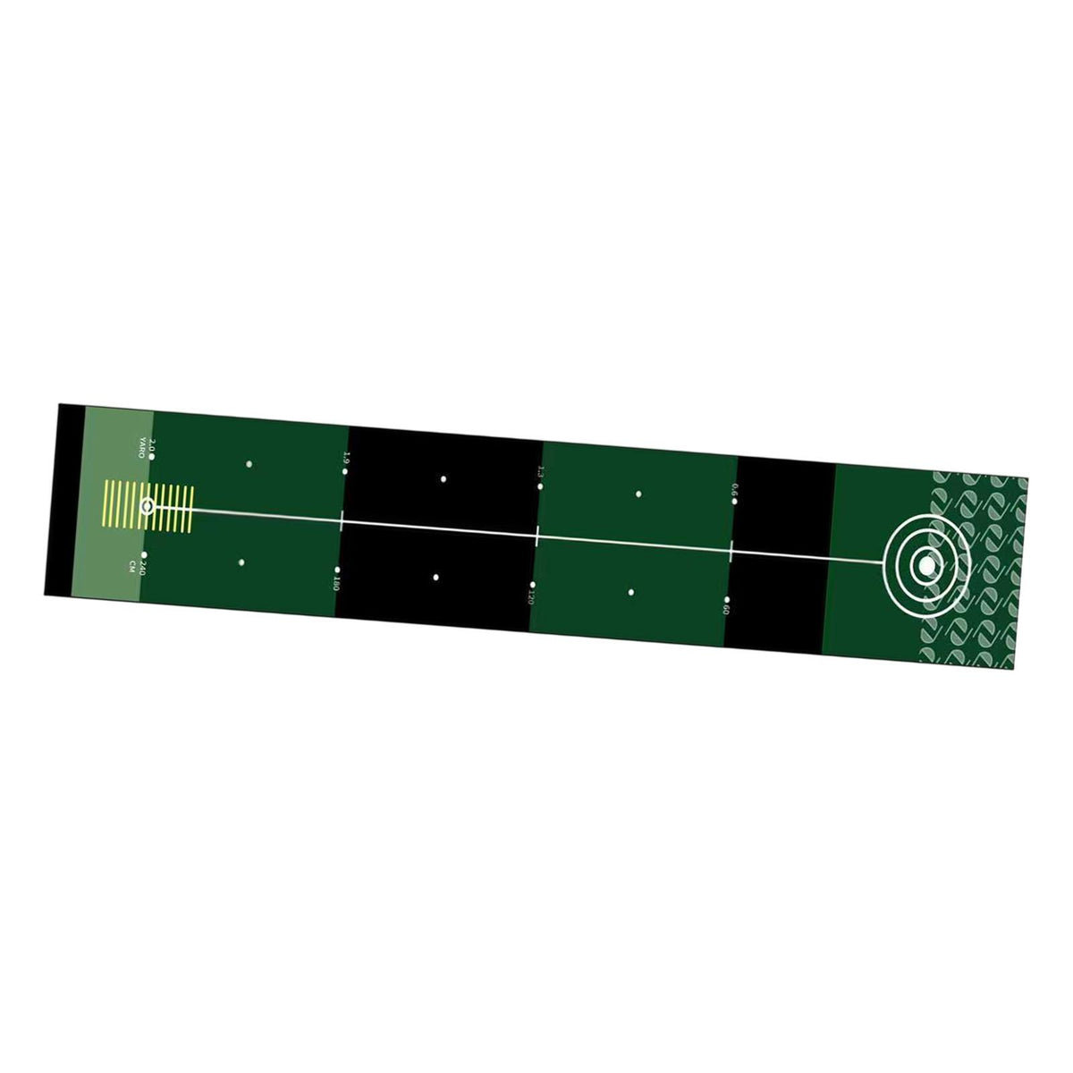 Golf Putting Mat Gift Golf Training Equipment for Home or Office and Golfers Style E