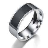 Maxbell 2xNFC Multifunctional Intelligent Ring Smart Finger Digital Ring US8 black