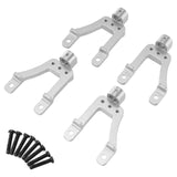 Maxbell RC Car Front and Rear Shock Absorber Bracket 1/12 Professional for MN86 G500 Silver