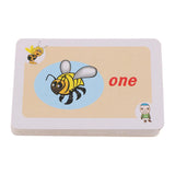 Maxbell Maxbell 36 Pieces Preschool Educational Sight Word Flash Cards Picture Word Card #5