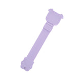 Maxbell Cat Strip Squeeze Spoon Portable Cat Stripe Snack Squeezer for Snack Feeding purple