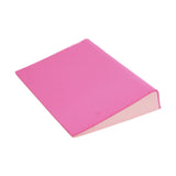 Maxbell Chair Pad Ergonomic Comfort Breathable Wedge Cushion for Sofa Airplane Study Pink