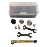 Maxbell 90 Degree Handpiece Kit 90 Degree Elbow Grinder for Sewing Cutting Engraving Gold 3.175mm Chuck