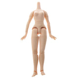 19-Joints Nude Body Parts & 5 Pairs Joints Movable Hand Set for Blythe Dolls