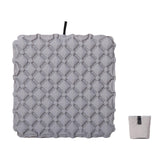 Inflatable Seat Cushion Camping Air Sitting Pad for Airplane Fishing Outdoor gray