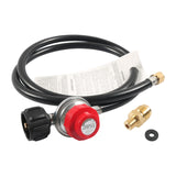 Maxbell Adjustable Propane Regulator and Hose Portable for Outdoor Cooker