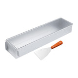 Maxbell Cake Mould with Shovel Aluminum Alloy Cheesecake Pan for Cake Bread Tiramisu with Slanted mouthed