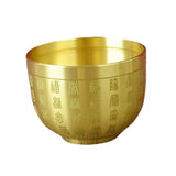 Maxbell Maxbell Brass Feng Shui Bowl Home Office Decoration Figurine for Wealth Success