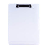 Maxbell Low Profile Clipboard with Storage A4 Size Clipboard Organizer for Home Clear