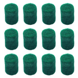 Maxbell 12 Pieces Saxophone Felt Pads Repair Parts Convenient Key Height Positioning Green