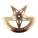 Maxbell Watch Movement Rotor High Performance Replace Professional 1.10inch Diameter Gold