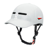 Bike Helmet, Lightweight Cycling Helmet, Sports Cap Design, Adjustable, All-Purpose White Carbon Fiber M