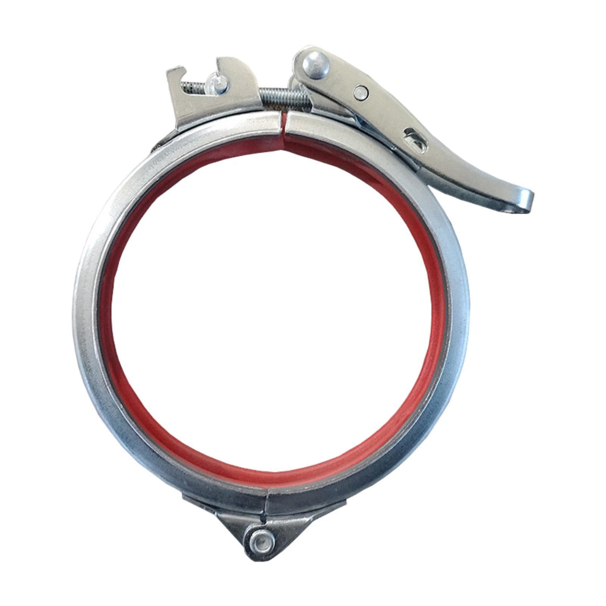 Adjustable Pipe Clamp Supplies Multipurpose Accessory Repair Home Duct Clamp Inner Diameter 200mm