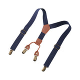 Maxbell Boys Suspender Elastic Suspenders Solid Strong Clips Tuxedo Suspenders