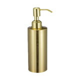 Maxbell 260ml Gold Soap Dispenser Empty Soap Dispenser for Toilet Hotel Laundry Room