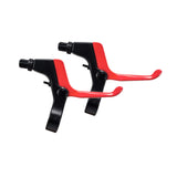 Maxbell 2 Pieces Kids Bike Brake Levers Hand Brake Lever Sturdy Children Bike Brakes Black Red