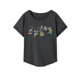 Maxbell Maxbell Women's T Shirt Summer Casual Short Sleeve Top for Backpacking Office Hiking XL