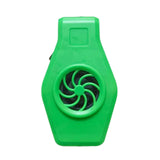 Maxbell Aquarium Small Fan Fish Tank Cooling Fan for Hamsters Freshwater Saltwater Green