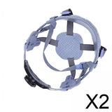 Maxbell 2xHard Hat Suspension Personal Protective Equipment Attachment Hard Hat Insert 4 Point Knob