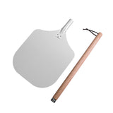 Maxbell 12 inch Pizza Peel for Cheese, Bread, Fruit, Vegetables Sturdy Pizza Spatula 52.5cm with box