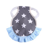 Maxbell Chicken Saddle Elastic Band Pet Vest for Outdoor Activities Rooster Farmyard Five Pointed Star