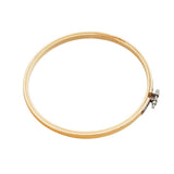 Maxbell 2Pcs Bamboo Embroidery Frame Hoop Ring Cross Stitch Sewing Tool Craft 4" 5"