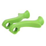 Maxbell 2 Pieces Bicycle Bar Ends Parts Bike Handlebar Grips for Replacement Outdoor Green