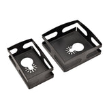 Maxbell 2Pcs Socket Cutter Efficient Carving Tool Professional Electrical Box Cutter Black