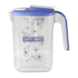 Maxbell Fridge Door Water Pitcher Portable Water Jug for Barbecue Parties Restaurant blue