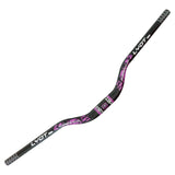 Maxbell Bike Handlebar Replace Part 31.8mm Clamp Dia High Performance Aluminum Alloy Black Purple
