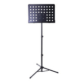 Maxbell Music Stand with Heavy Duty Black Metal Folding Design Perfect for Instrumental Performance - Aladdin Shoppers