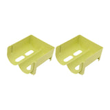 Maxbell 2x Bottle Holder Fridge Organizer Bottle Rack for Fridge Refrigerator Pantry