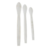 Maxbell 4xSet of 3 Pieces Stainless Steel Dispensing Spoons Lab Micro  Scrapers