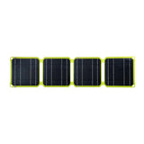 Foldable Solar Panel Charger USB Charging for Emergency Charging Backpacking Yellow