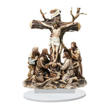 Maxbell Jesus Crucifix Cross Sign Novelty 2D Flat Acrylic for Restaurant Indoor Dorm